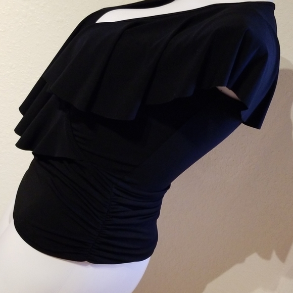 Bisou Bisou black top lg - Picture 2 of 8